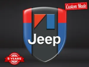 Jeep Vinyl Logo Stickers Racing High Quality Professional